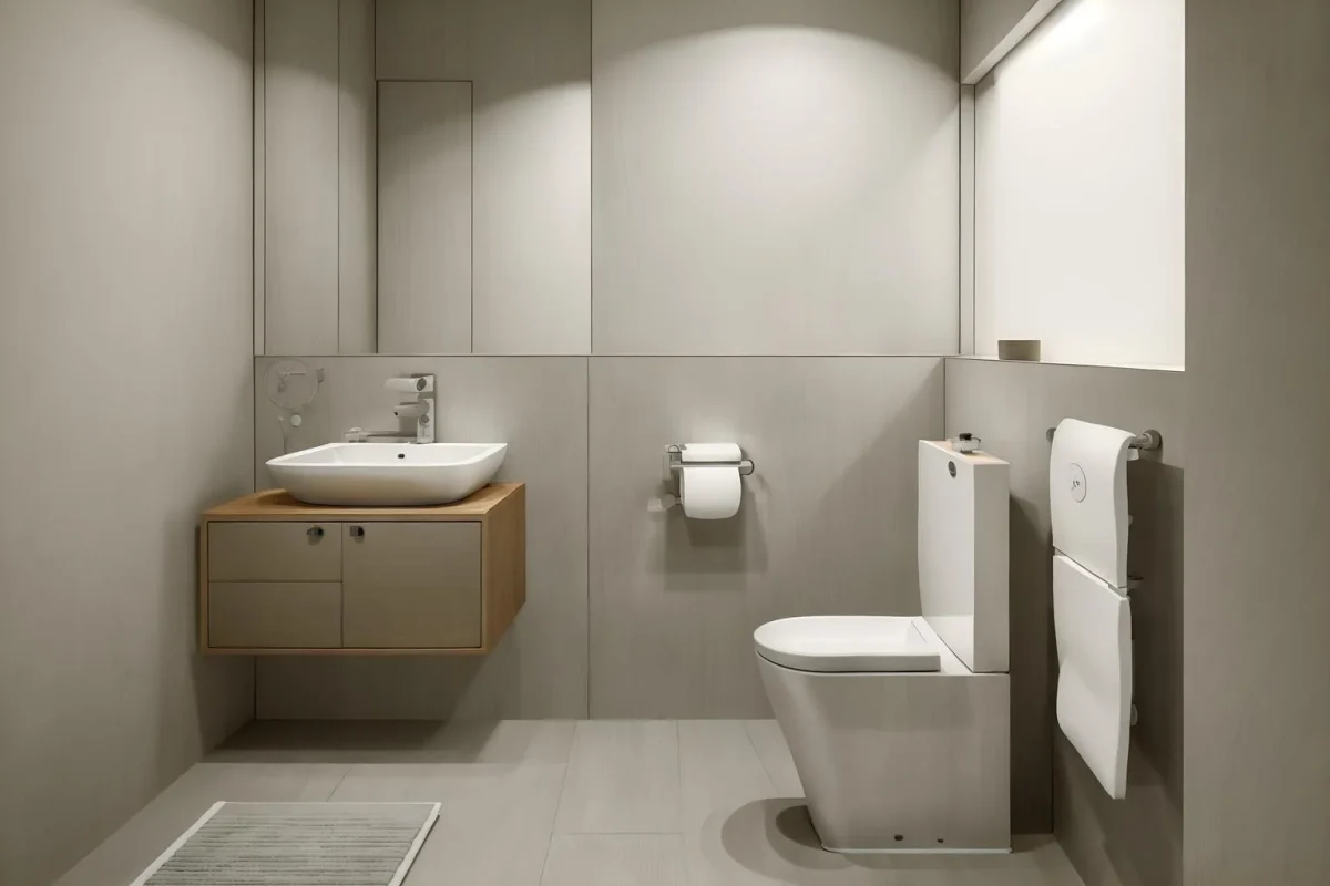 thiết kế nhà vệ sinh kiểu nhật