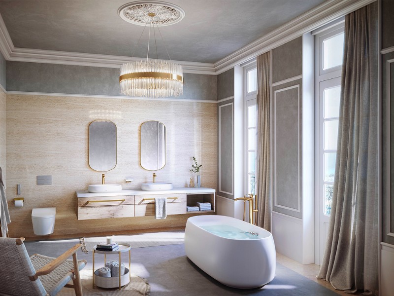 Thiết bị vệ sinh TOTO thật mang lại trải nghiệm sử dụng vượt trội cả về chất lượng lẫn thẩm mỹ